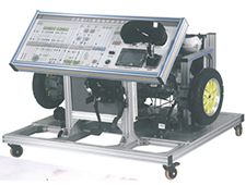 DYQC-28北汽EV150純電動汽車驅(qū)動傳動系統(tǒng)（高壓電控總成、驅(qū)動電機、變速箱）實訓(xùn)臺